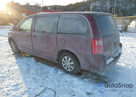 2009 Dodge Grand Caravan Se z USA, uszkodzony, nr VIN 2D8HN44EX9R616973